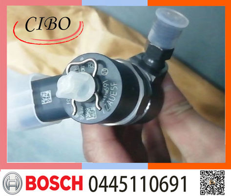 0445110691 Iniettore di combustibile diesel delle componenti del motore per FOTON Bosch 4JB1